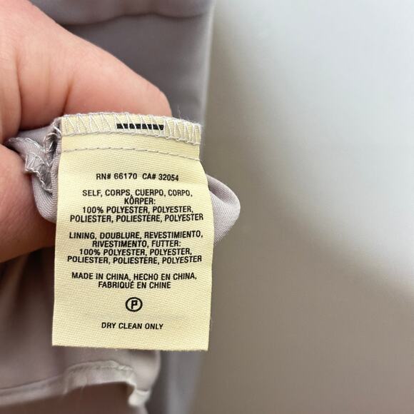 ANTHROPOLOGIE x BHLDN Eva Maxi Dress Fog Gray Sz S {H25} - Picture 12 of 13